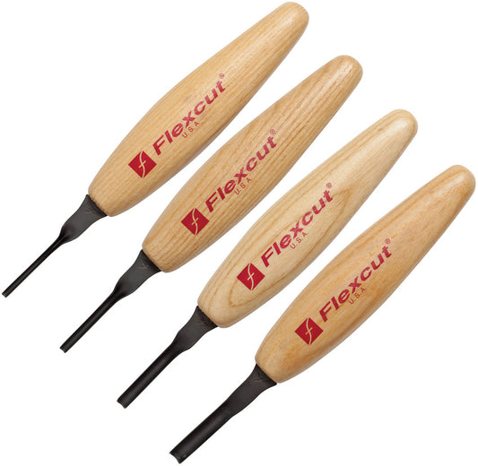 Shallow U-Gouge Micro Tool Set