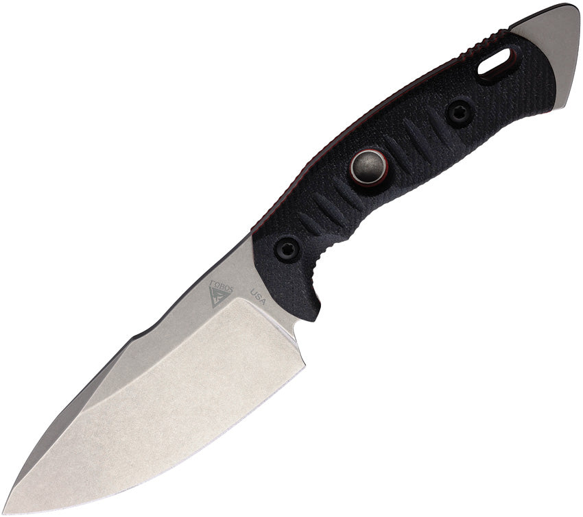 Alaris Fixed Blade Black/Red ALARIS-3V-MBL/RED