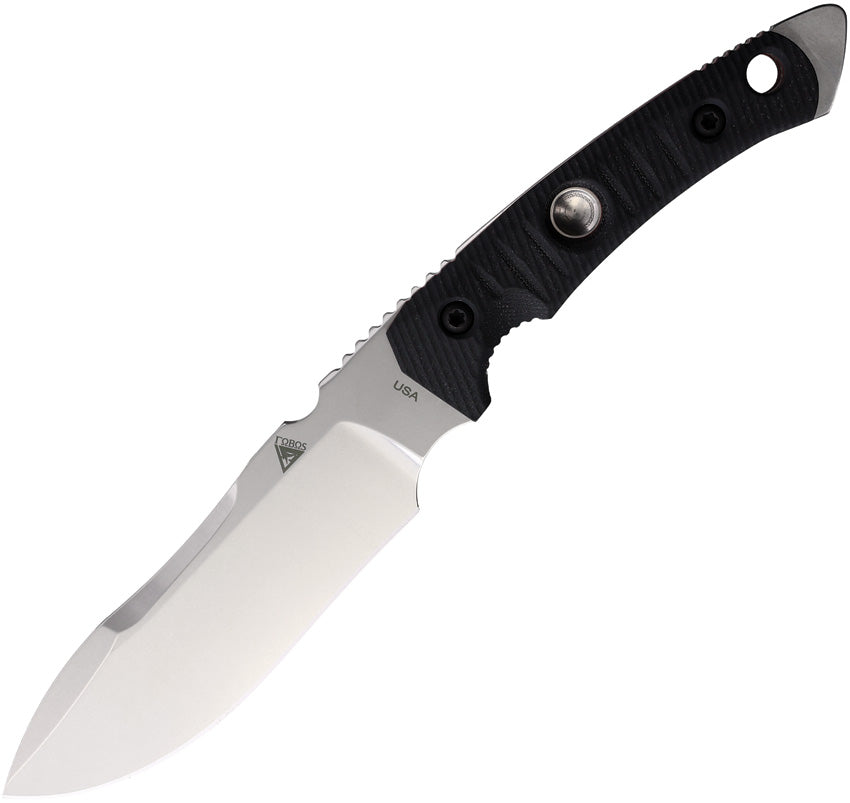 Tier1-BC Fixed Blade Blk G10 FOB070 T1-BC-3V-GBLK/RED