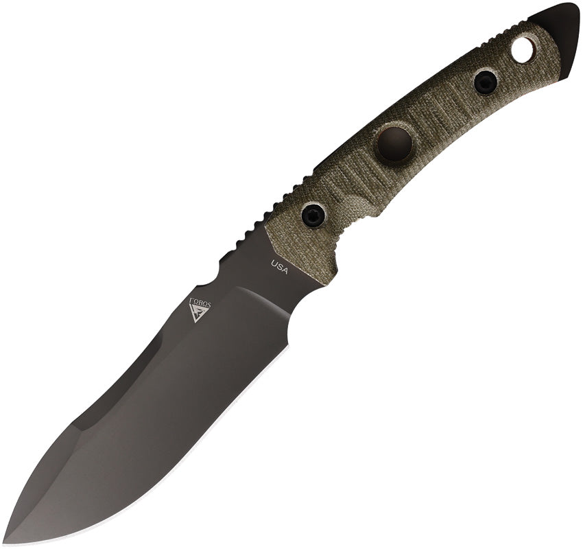 Tier1-BC Fixed Blade Grn Mic FOB071 T1-BC-3V-MOD/ORG-PVD