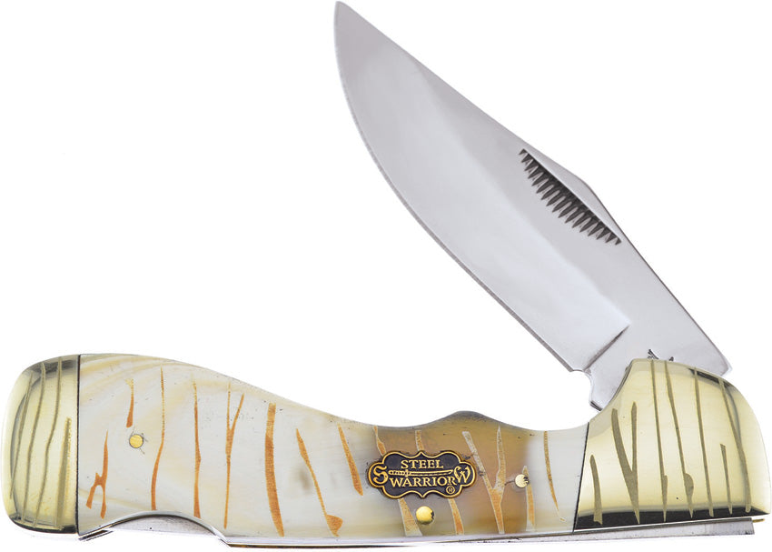 Choctaw Lockback Tiger Bone SW-405TG