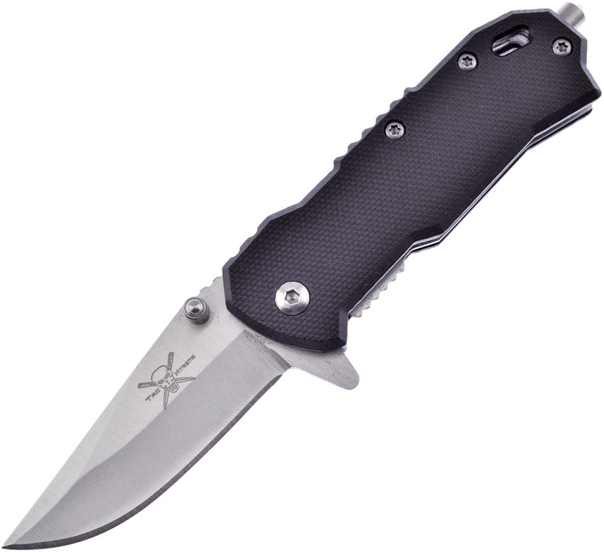 Tac Linerlock Black G10 A/O TX-38B/G10