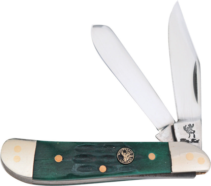 Dog Leg Trapper Green Bone