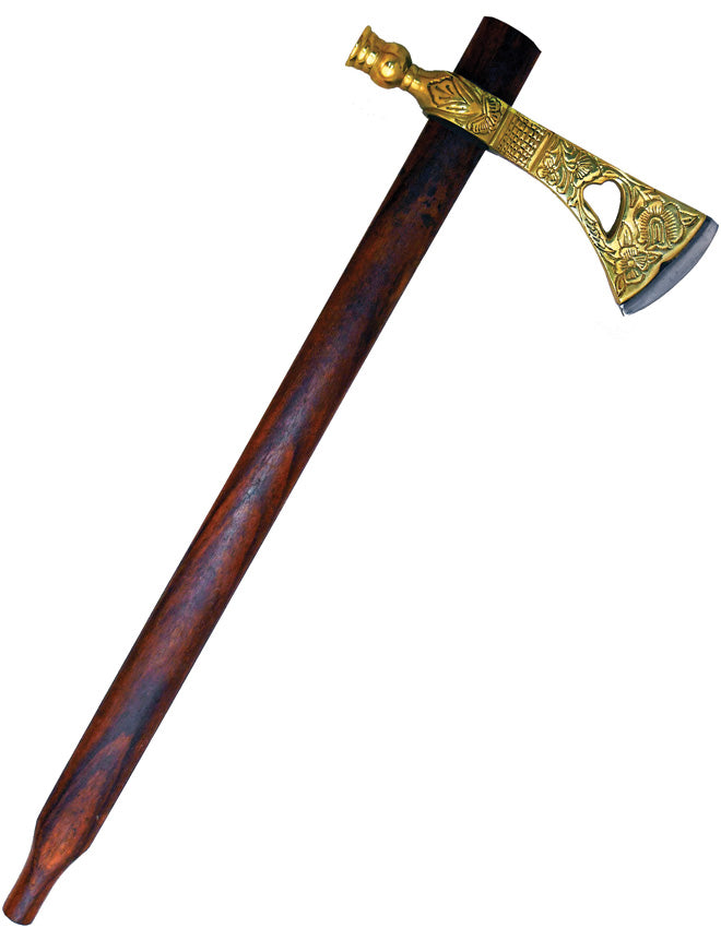Tomahawk Engraved Brass XN316