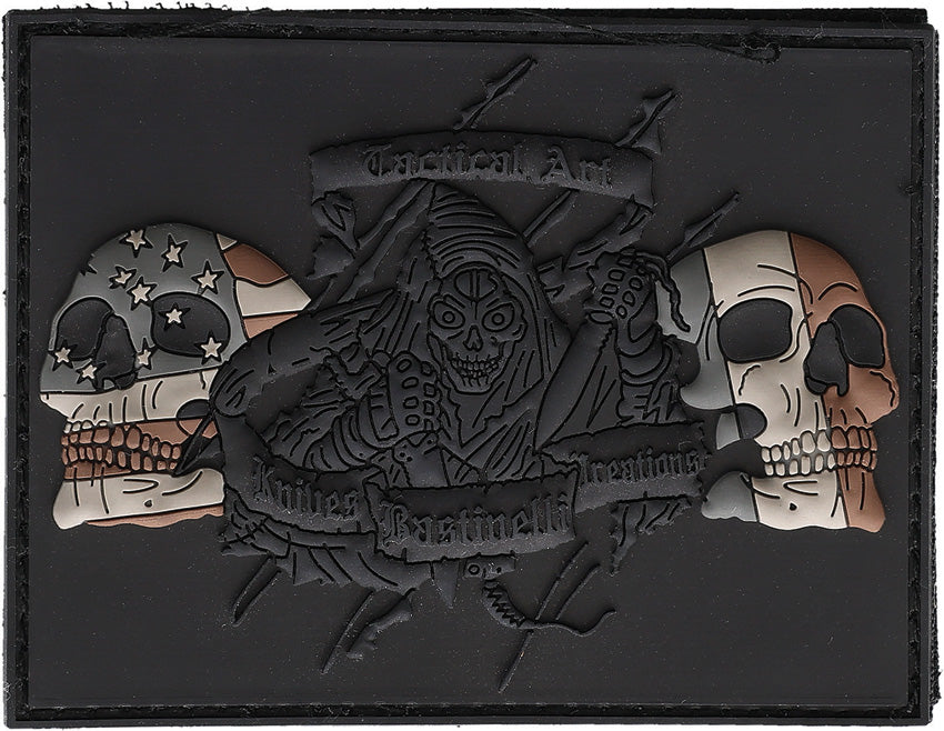 US/French Flag Reaper Patch PATCH REAPER US / FRENCH FLAG