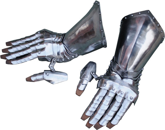 Articulated Steel Gauntlets AB3943