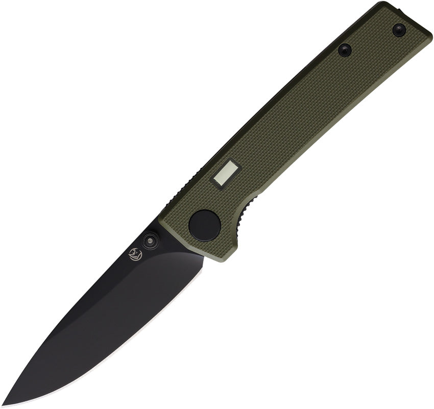 Fermi Linerlock Black/OD FERMI-OD-G10-Z-D2-XG-ZG