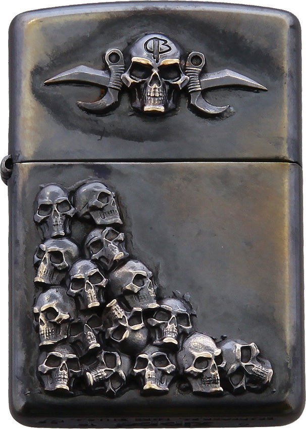 Skulls Zippo Lighter Single BC-LIGHTERSKULL