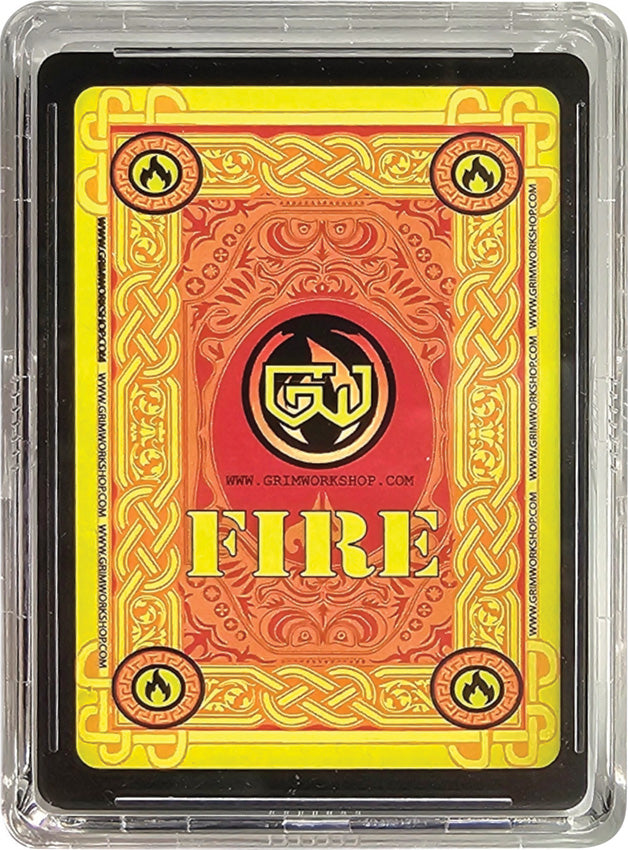 Playing Cards Fire Starting GWFIREDEC