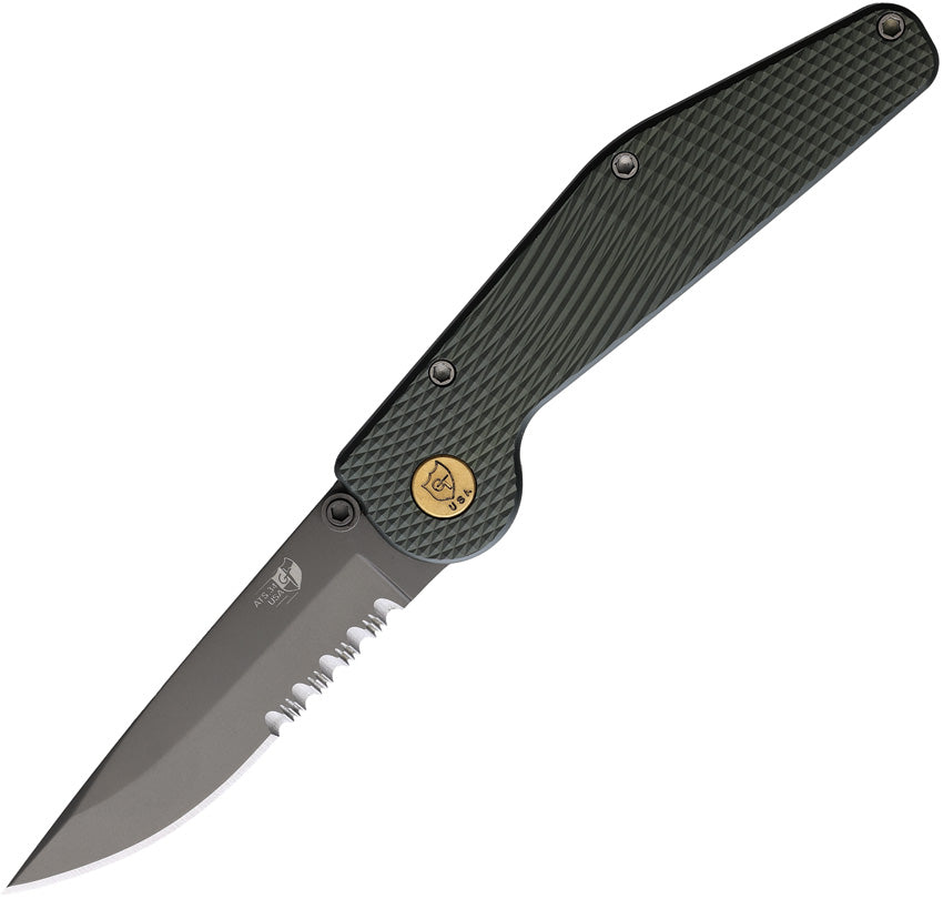 Auto Button Lock DP Serrated GT112