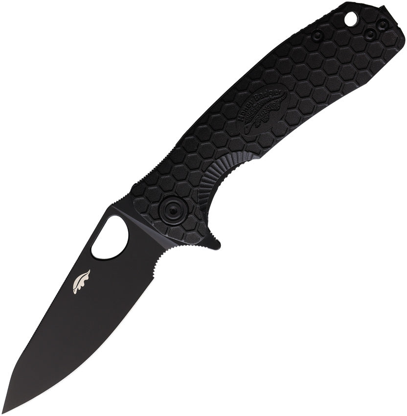 Medium Leaf Linerlock Black HB4027