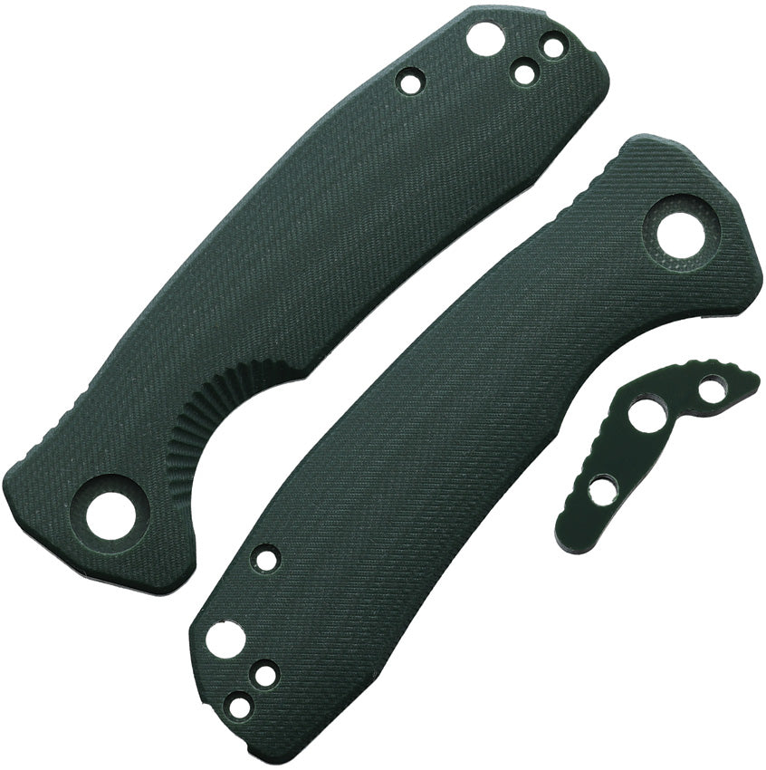 Small Linerlock Handle Green HB4057