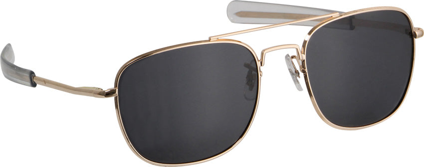 Military Pilot Sunglasses HMV57BGOLD