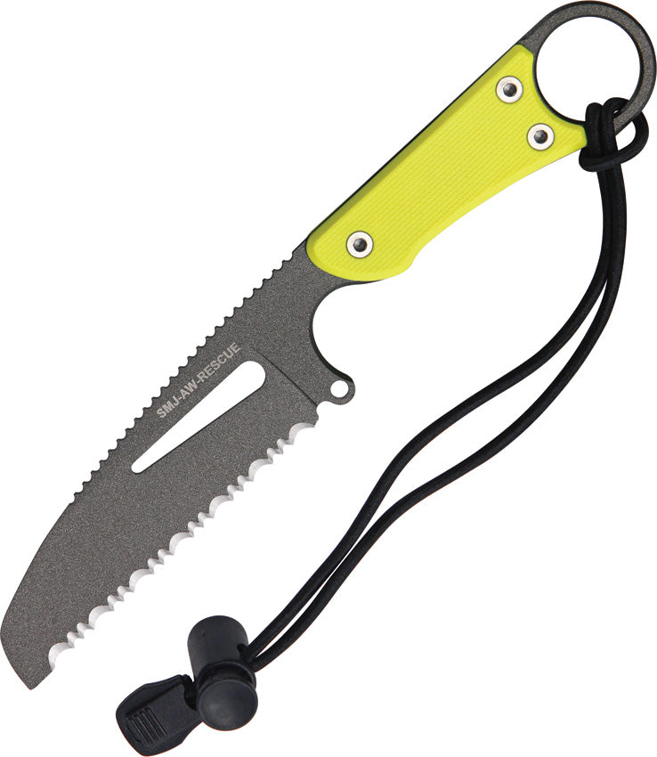SMJ Air Water Rescue Knife SMJ-AW-RESCUE YELLOW