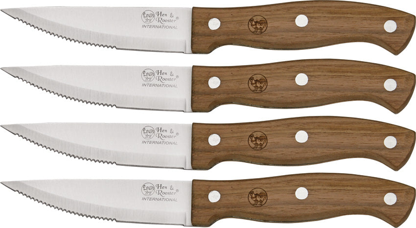Four Piece Jumbo Steak Set HRI-030