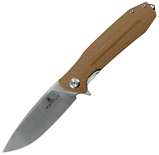Zesty Linerlock Brown G10 VF01-BN