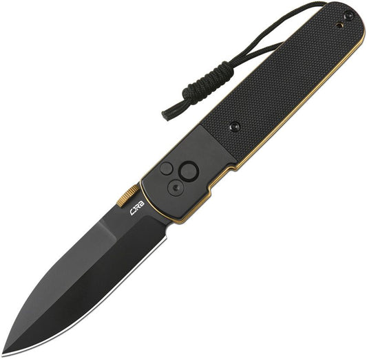 Locust Button Lock Black J1951-BG