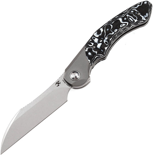 Cosmos Framelock Wht/Blk CF