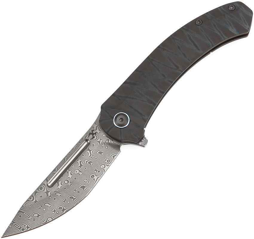 Hira Framelock Damascus K1090A5