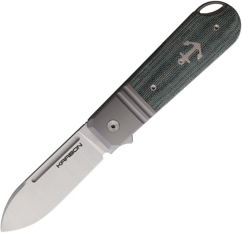 Ahoy Framelock Denim Mic KEN2  DENIM MICARTA