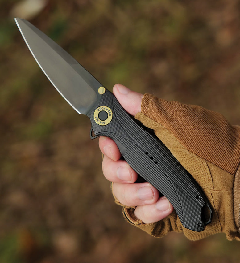 Buck Horn Aluminum  Black KARB120