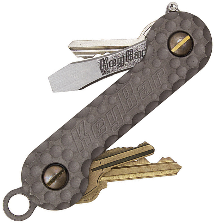 KeyBar Cratered Titanium CRTR-TKB-BP