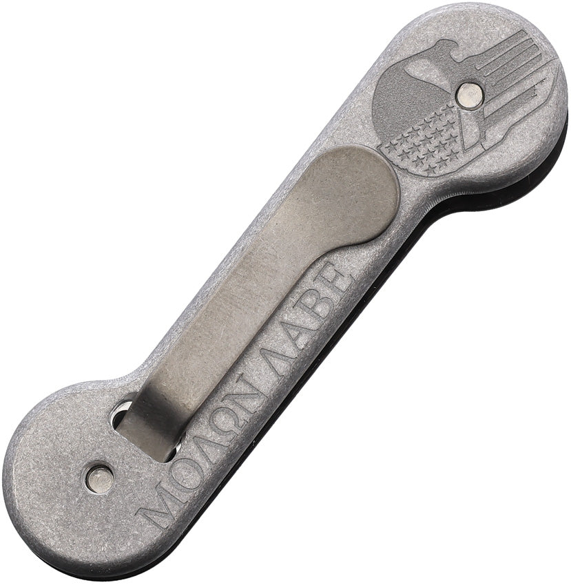 KeyBar Aluminum CF Punisher ENGRVD-SPRTN-BP