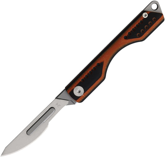 Mini Folder Orange/Black G10 MINI POCKET KNIFE