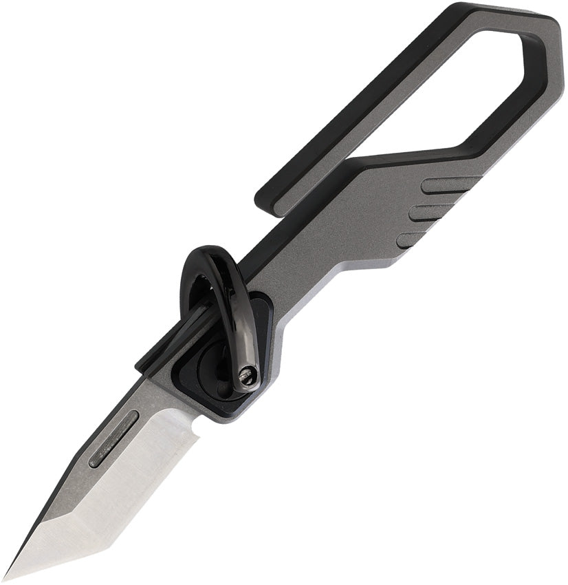 Mini Keychain Folder Gray  TITANIUM KEYCHAIN MINI KNIFE