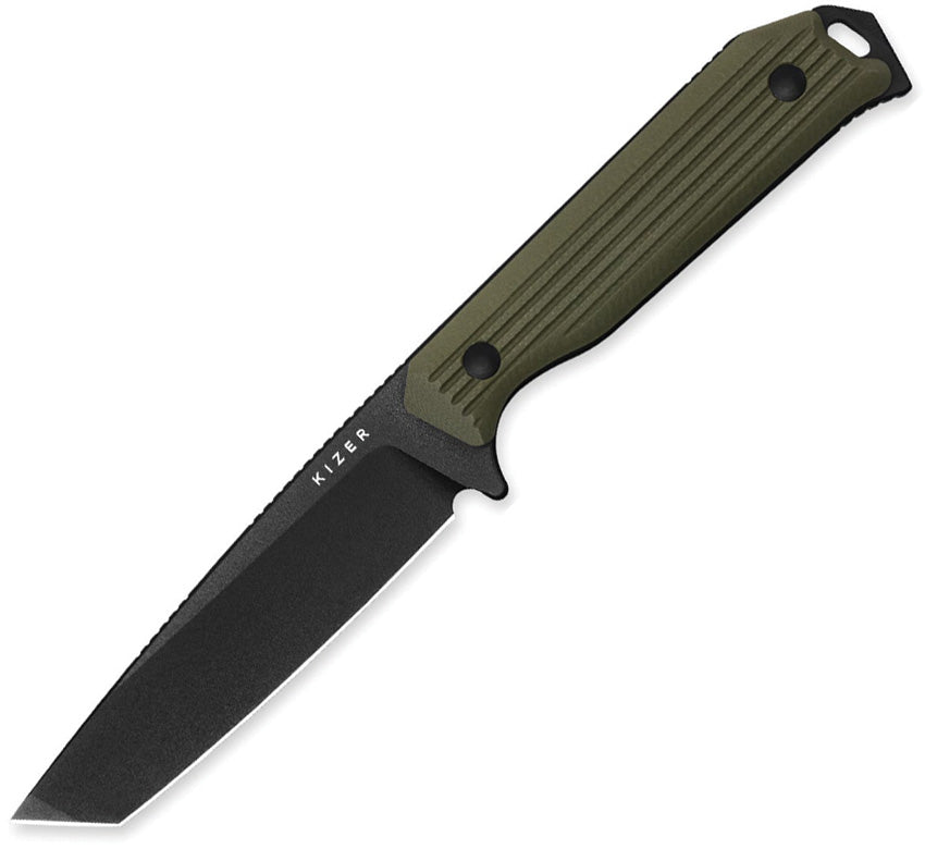 Begleiter Fixed Blade Green 1045MT2