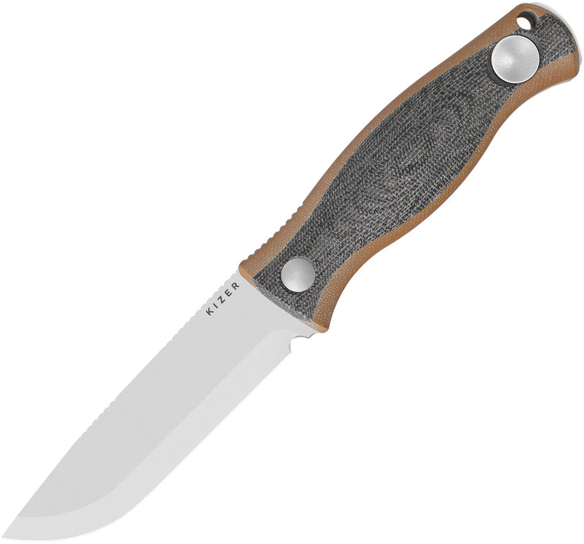 Polaris Fixed Blade Blk/brn 1100A1