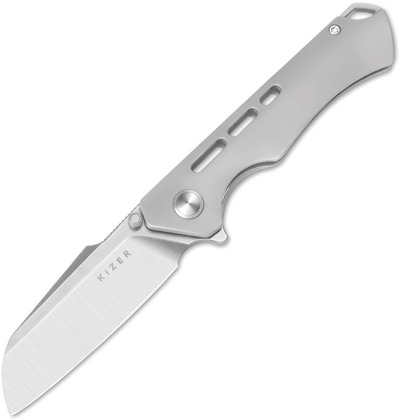 Crest Framelock Gray Ti KI3714A1