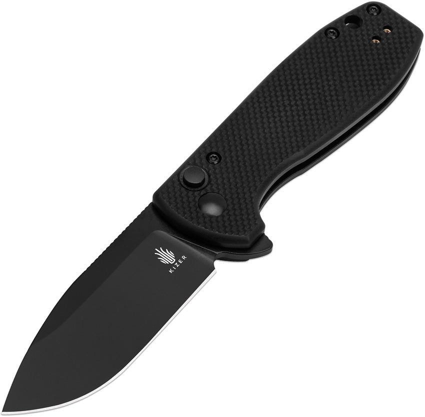 Amicus Button Lock Black G10 L3002A1