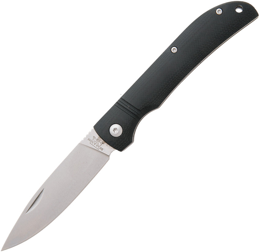 Drop Point Slip Joint Black 457GB