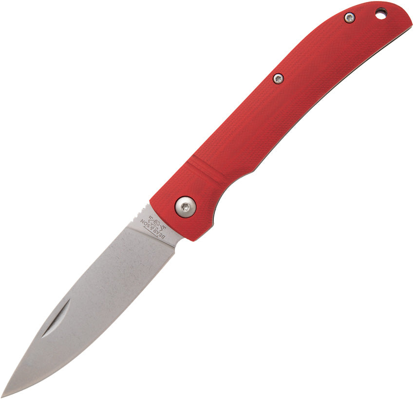 Drop Point Slip Joint Red 457GR