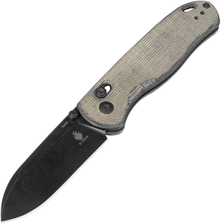 Drop Bear Axis Lock Micarta  V3619C4