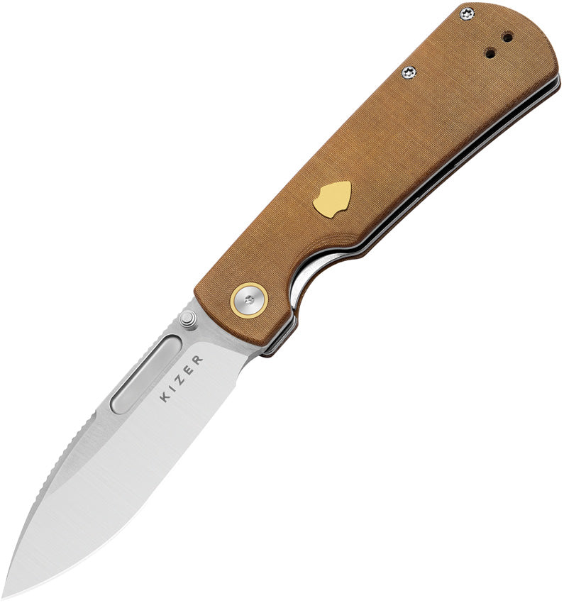 Retro Linerlock Micarta  V4726A1