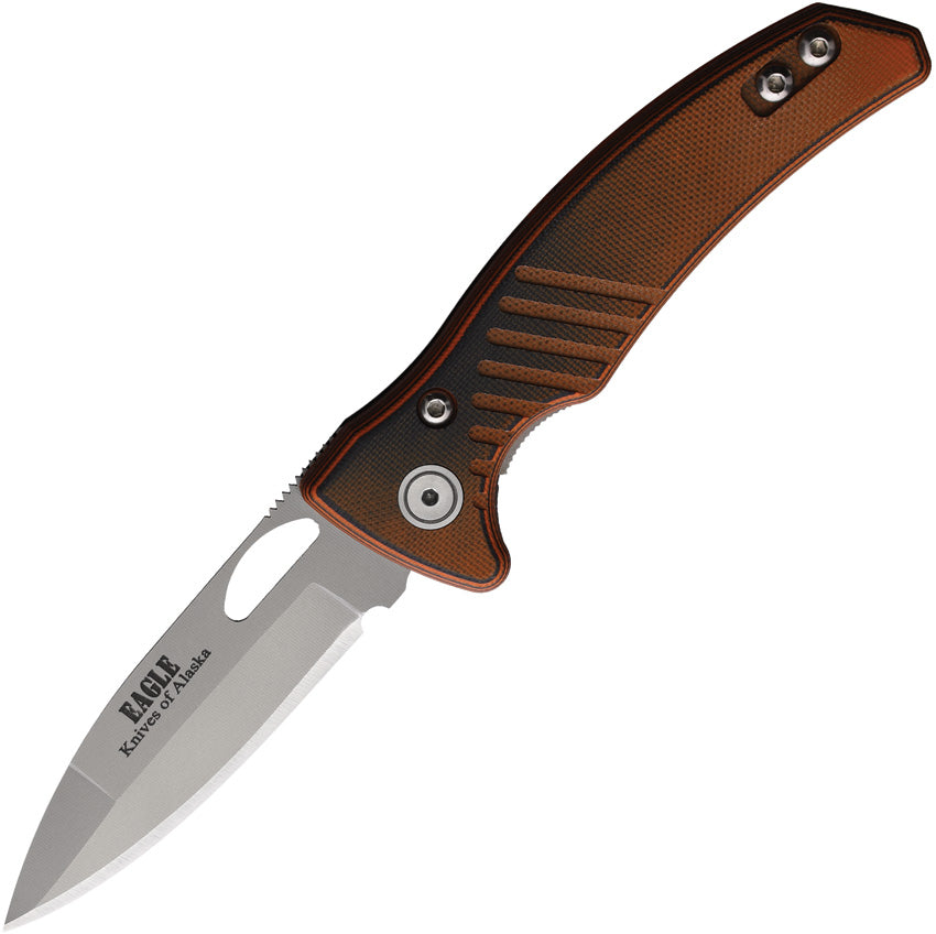 Eagle Linerlock Black/Org G10 00793FG