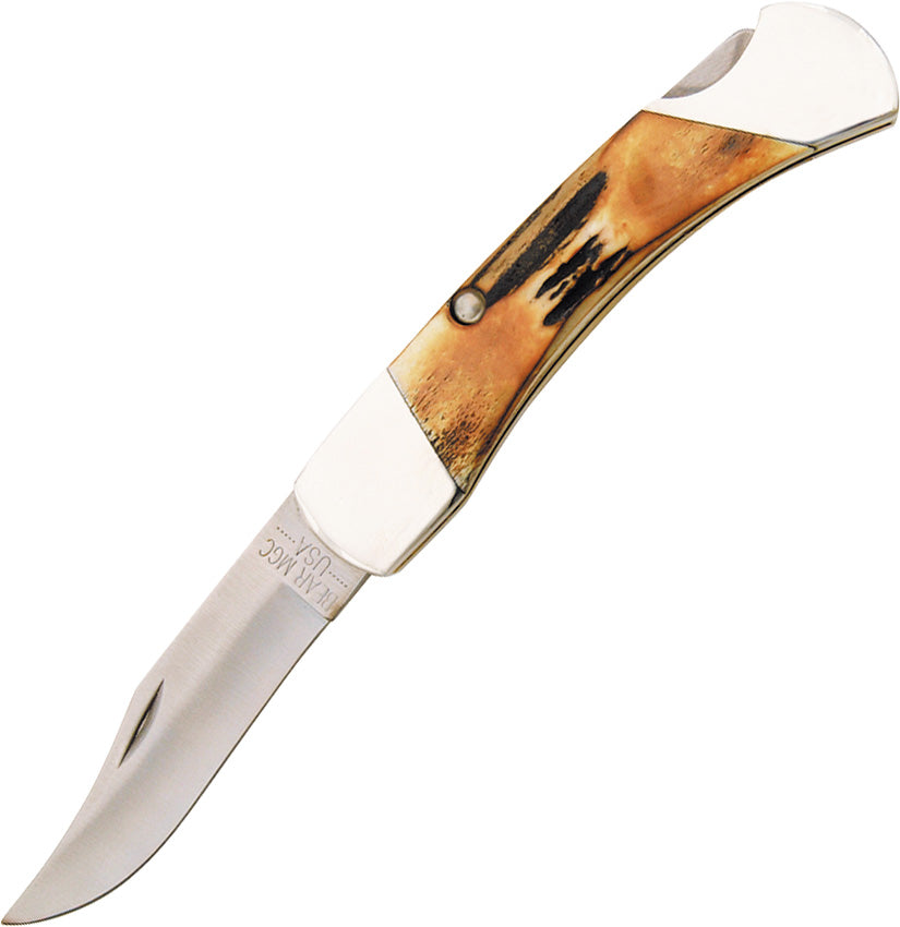 Folding Hunter Stag Bone 597