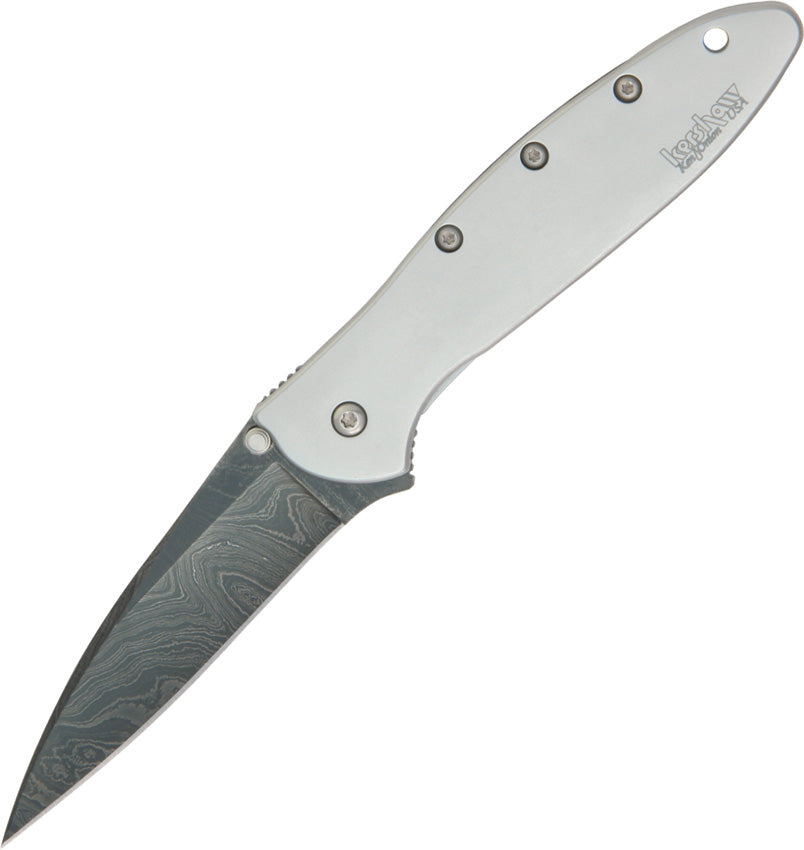 Leek Framelock A/O Damascus 1660DAM