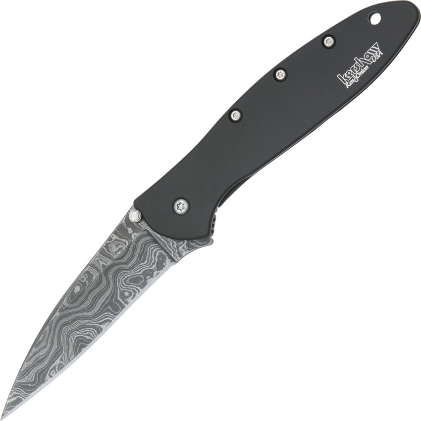 Leek Framelock A/O Damascus 1660DAMBK