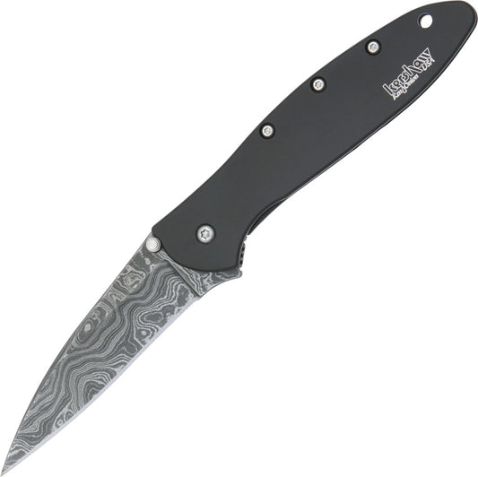 Leek Framelock A/O Damascus 1660DAMBK