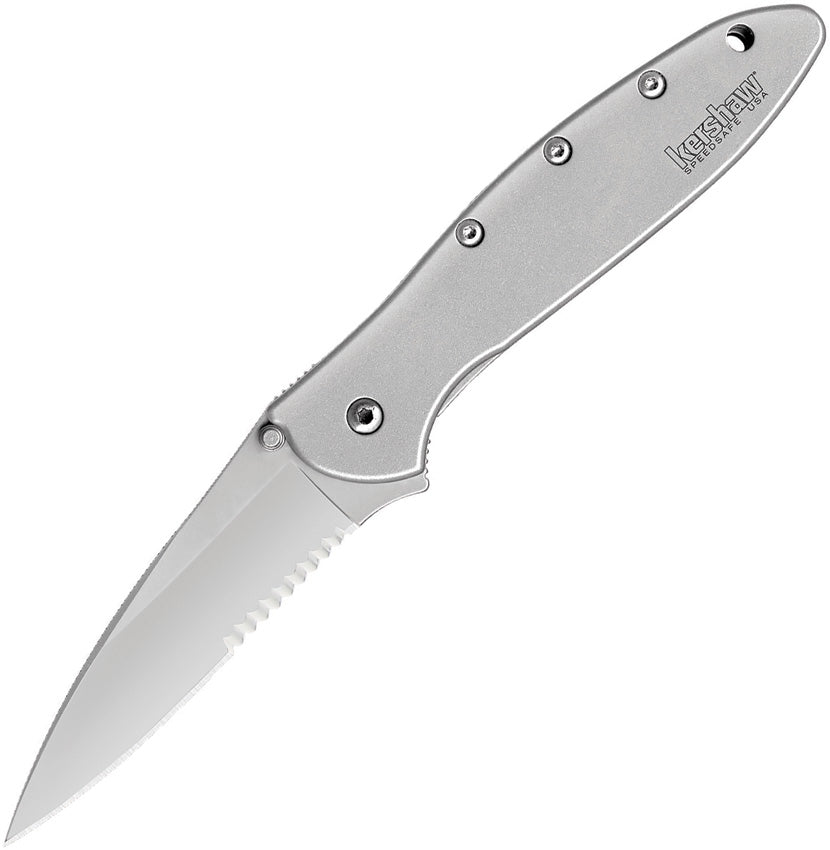 Leek Framelock A/O Serrated 1660ST