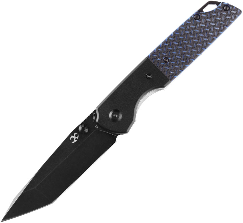 Warrior Linerlock Blk/Blue  T1005T1