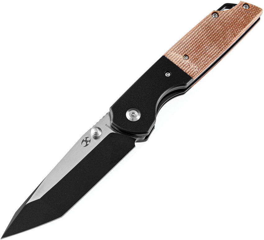 Warrior Linerlock Brn Micarta T1005T5