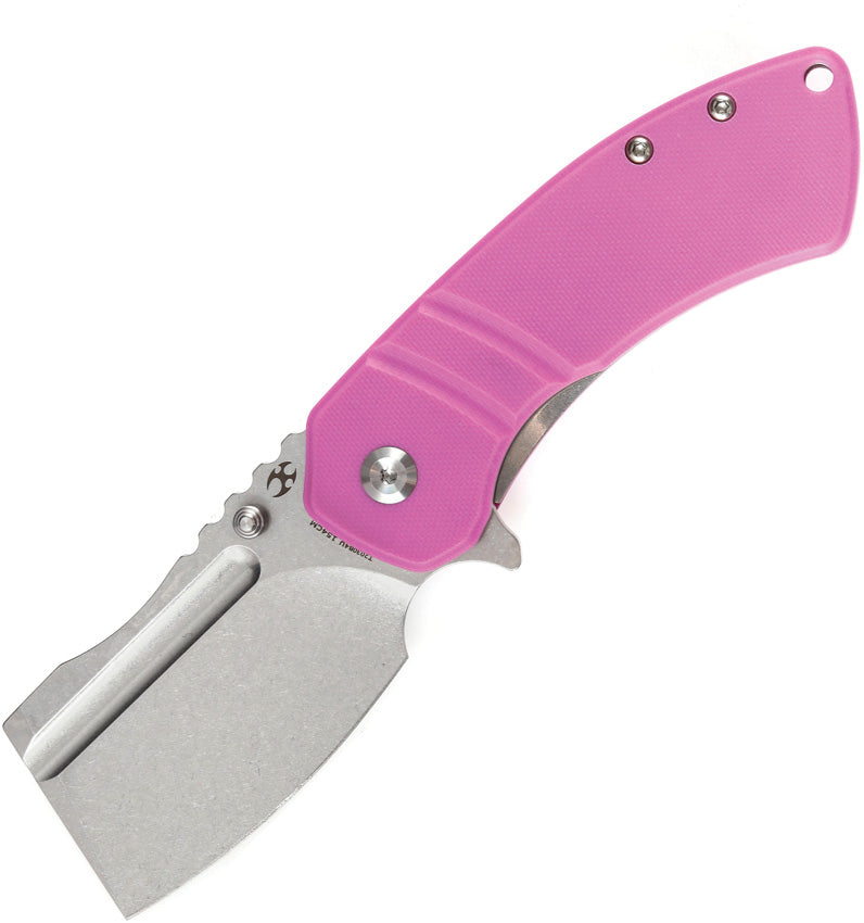 M+ Korvid Linerlock Pink G10 T2030B4U
