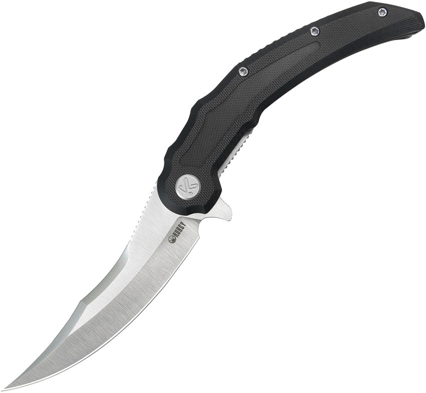 Wave Crest Linerlock Black G10