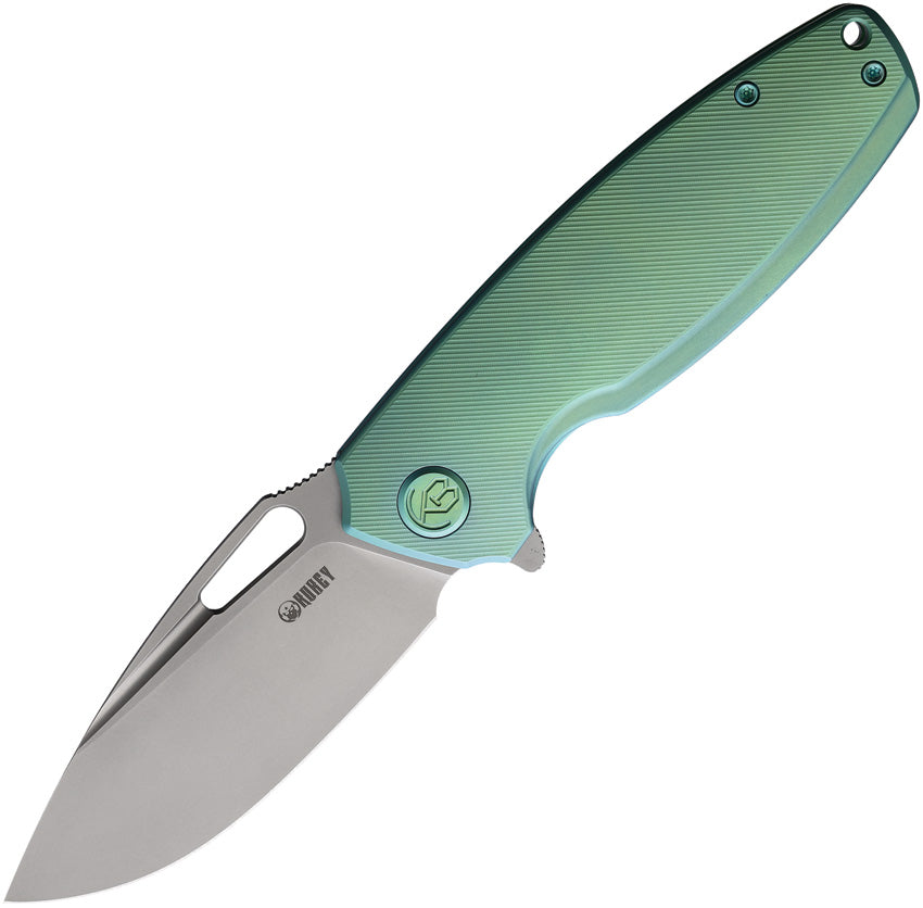 Tityus Framelock Green Ti KB360B