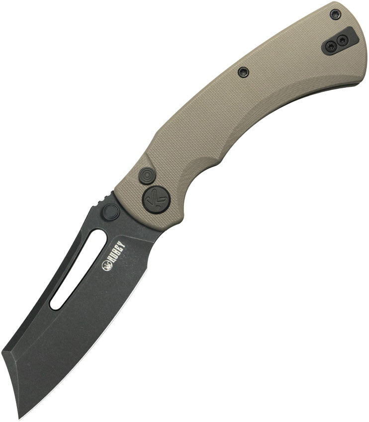 Dheo EDC Button Lock Tan KU378D