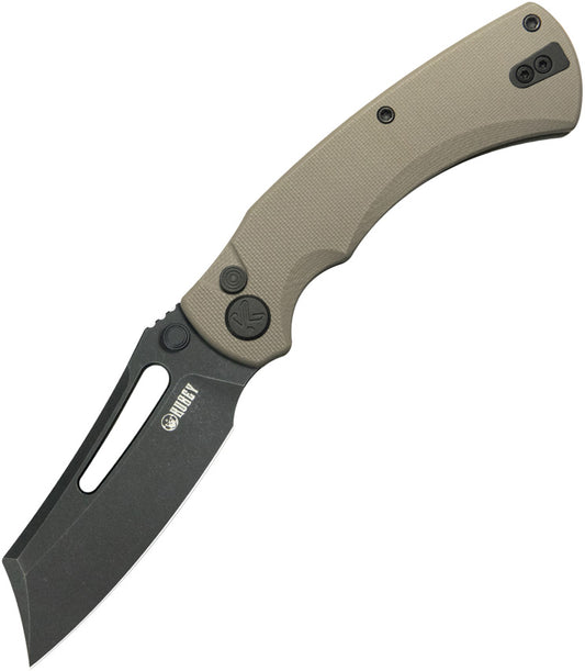 Dheo EDC Button Lock Tan KU378D
